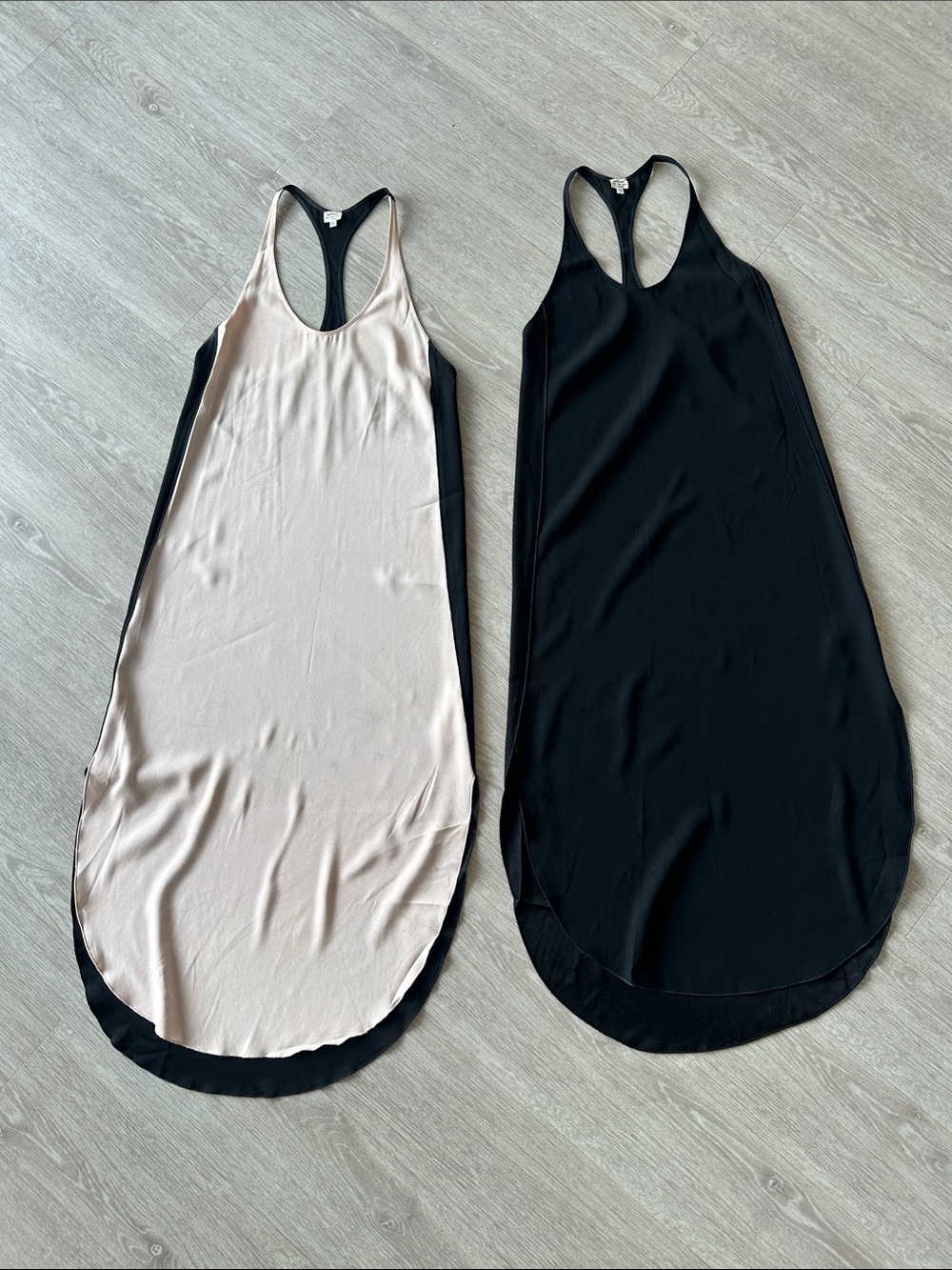 Aritzia Wilfred Sleeveless Racerback Midi Dress. Set of 2. Preowned. XXS